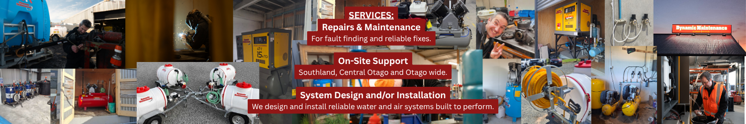 Service banner collage photos wide